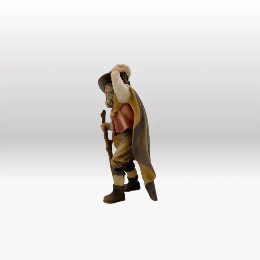 Hirte mit Stock und Obst von Heimatkrippe-2