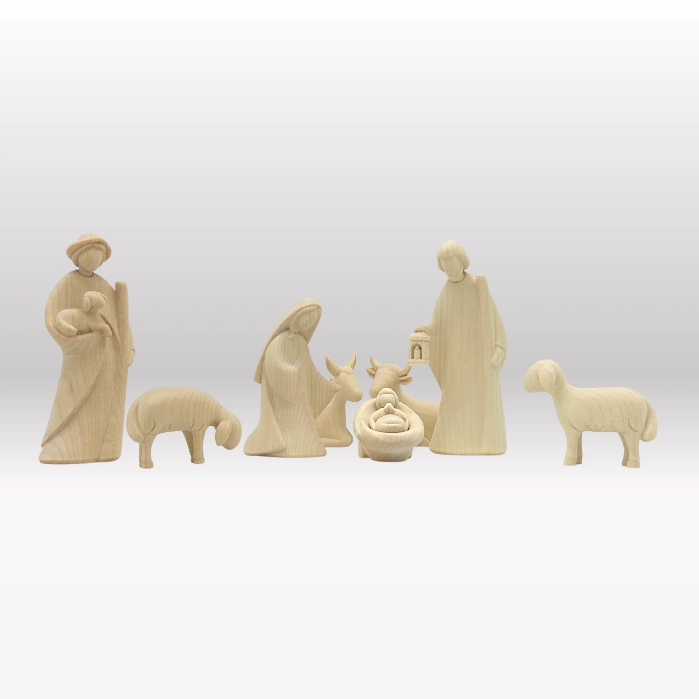 Leonardo natur Set 8 Figuren