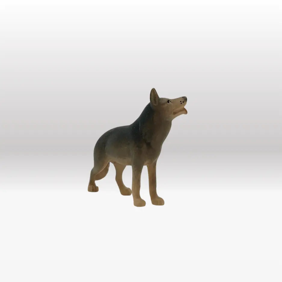 Schäferhund von Licht