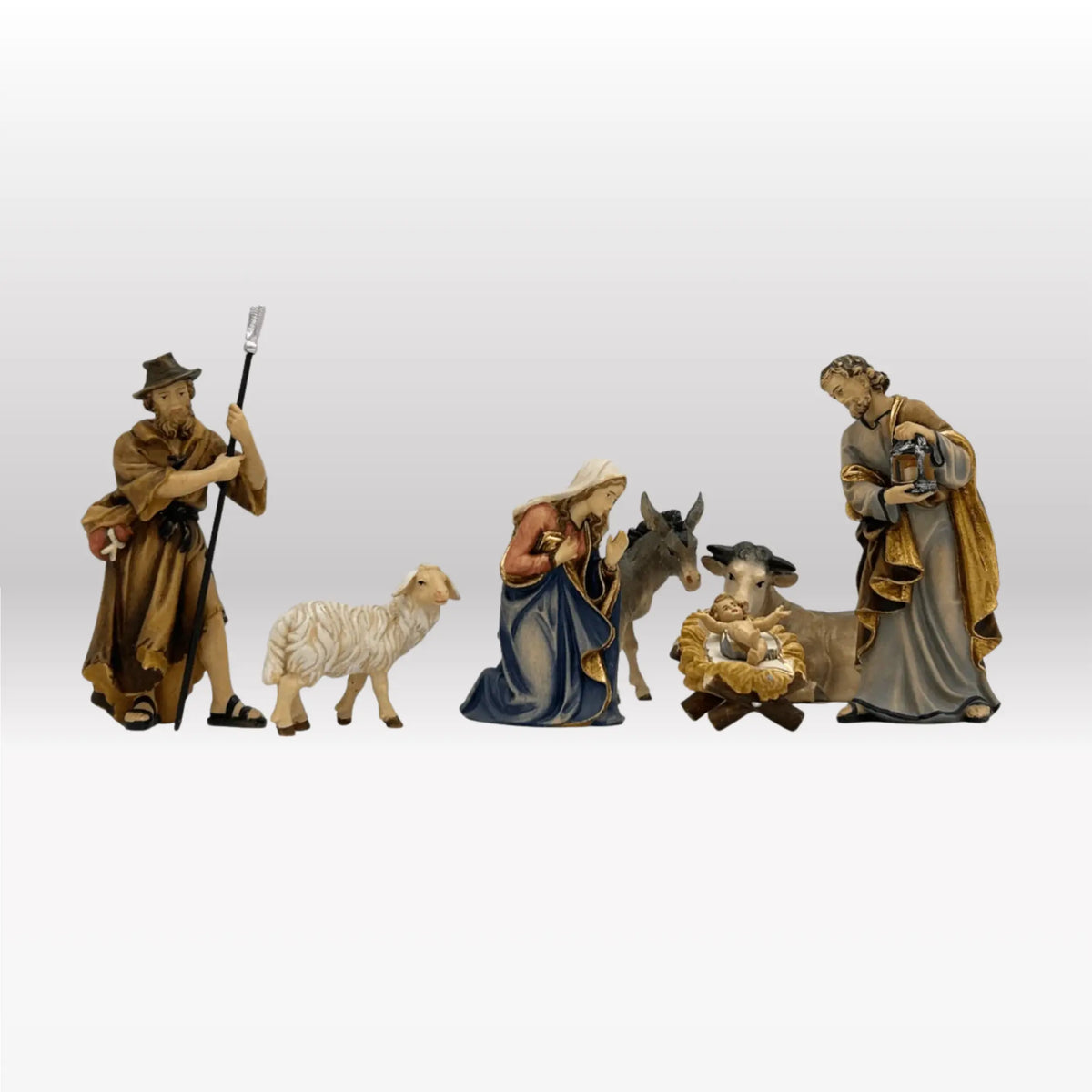Krippenfiguren Set (7 Figuren) von Kostner