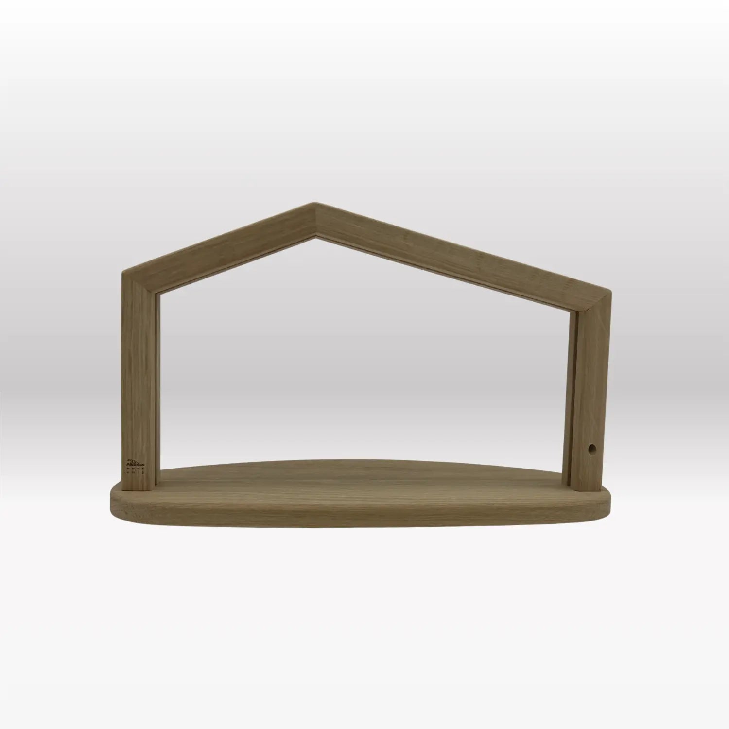 NATIVITY STABLE: "AKANTUS DESIGN" oak
