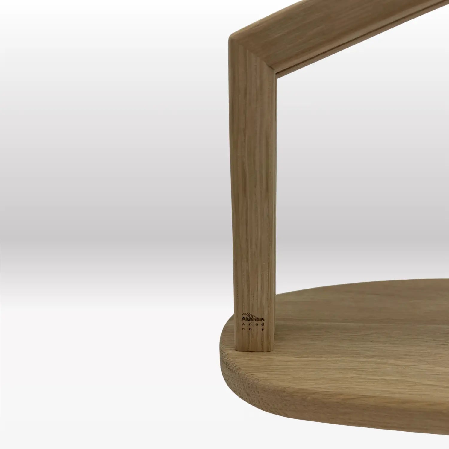 NATIVITY STABLE: "AKANTUS DESIGN" oak