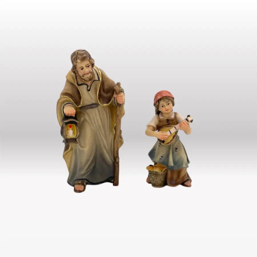 Mädchen mit Mandoline von Heimatkrippe-4