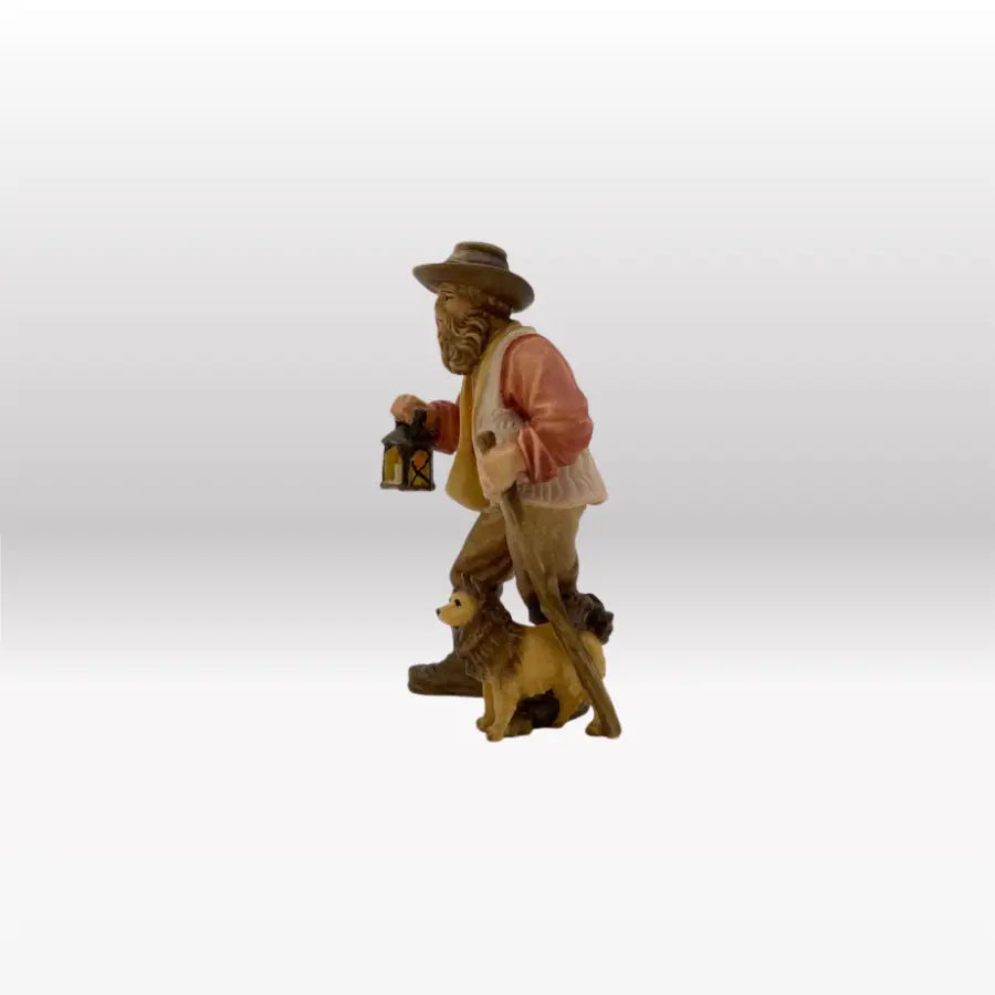 Hirte mit Laterne von Heimatkrippe-1