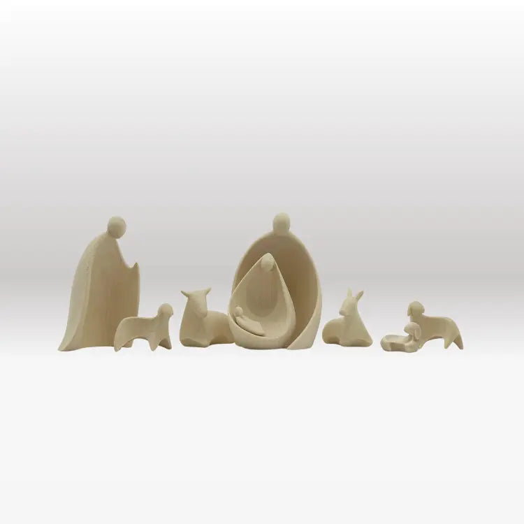 Krippenfiguren Set (8 Figuren) von Ambiente Design