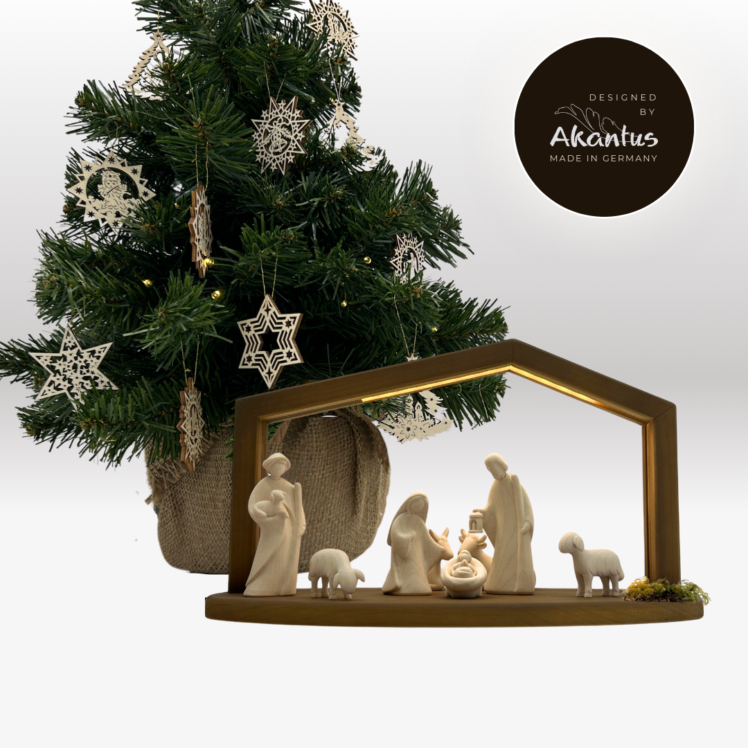 Adventskalender Nr. 2: Leonardo natur mit "Akantus Design" brown