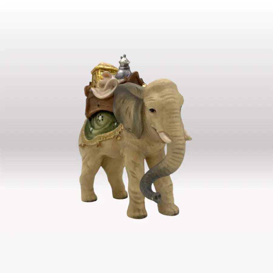 Elefant mit Gepäck von Heimatkrippe-1