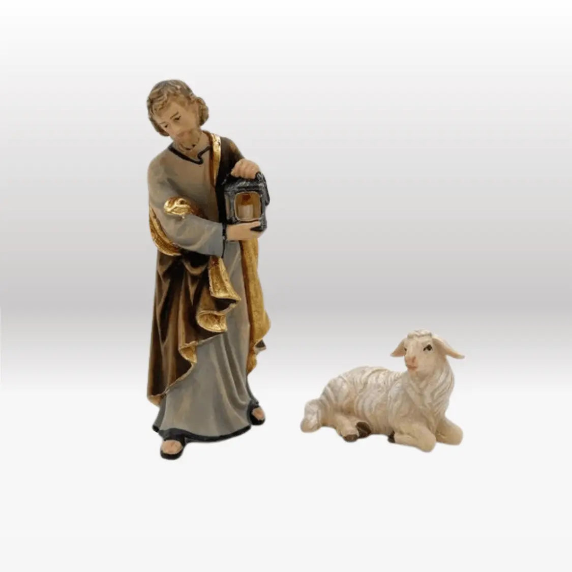 Schaf liegend rechtsschauend von Kostner-4