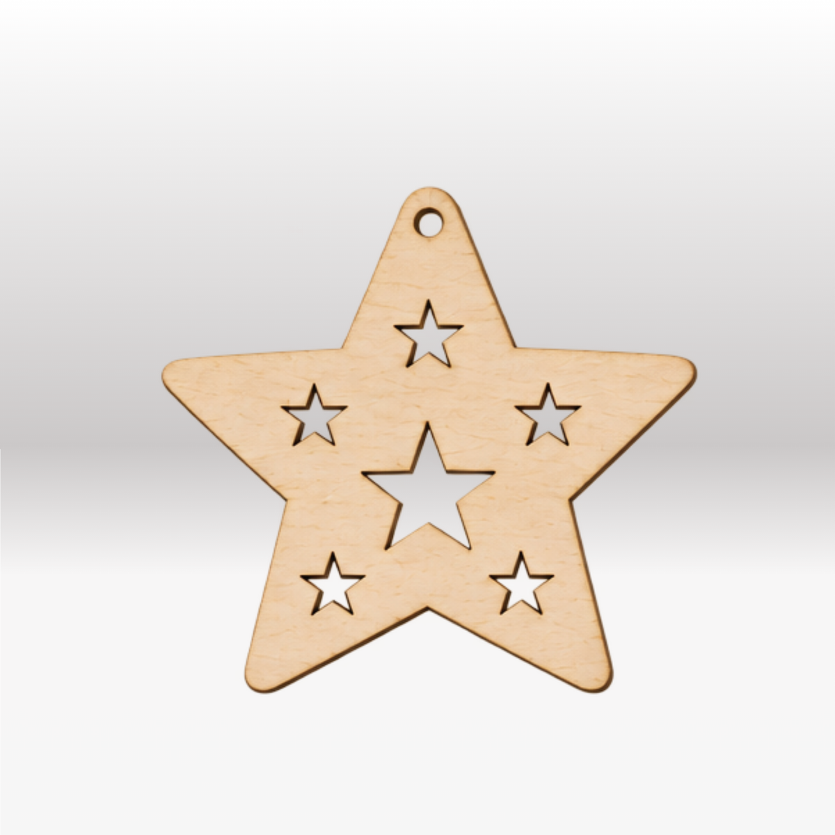 Akantus Holzschmuck natur